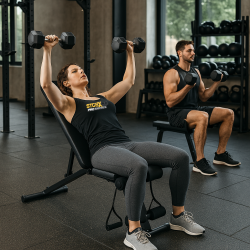 Ławka treningowa STG8X do ćwiczeń siłowych